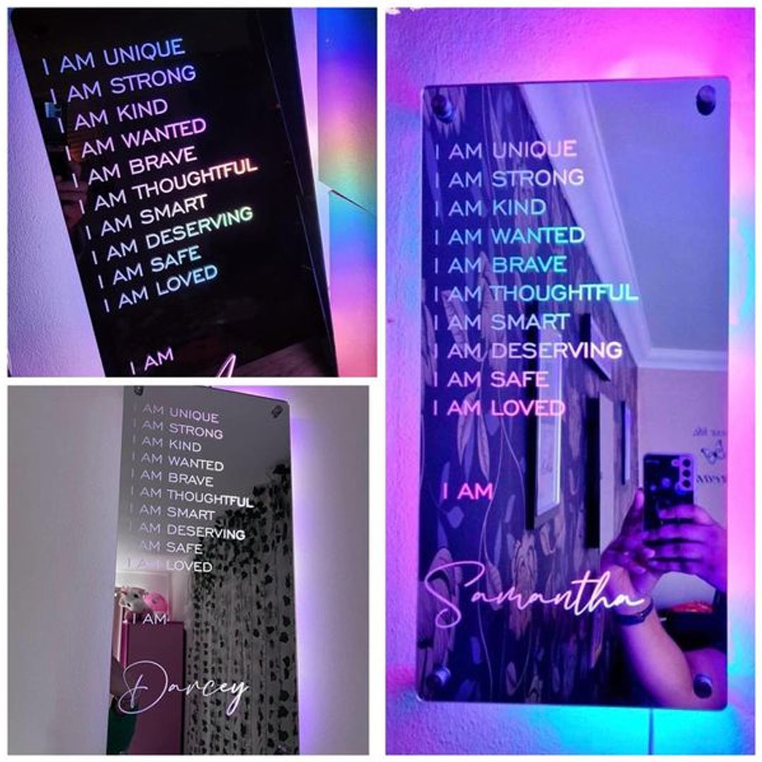 Affirmations Mirror - I Am Mirror