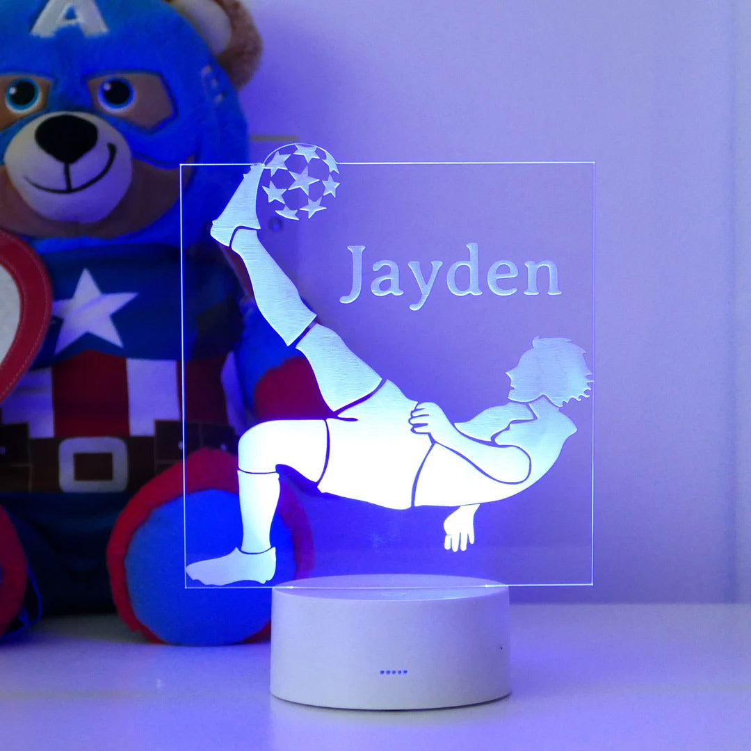 Personalized Football Night Light