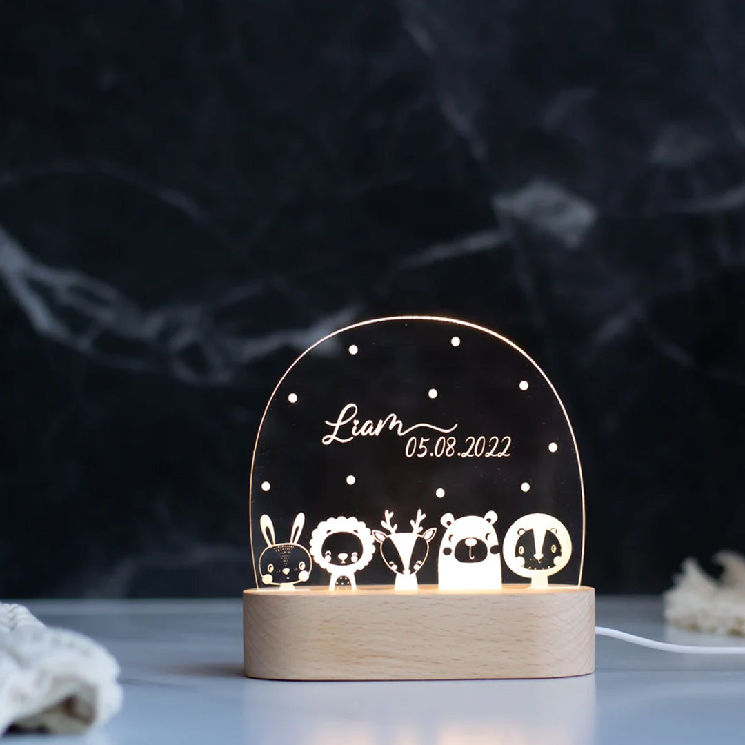 Personalized Night Lamp Gift