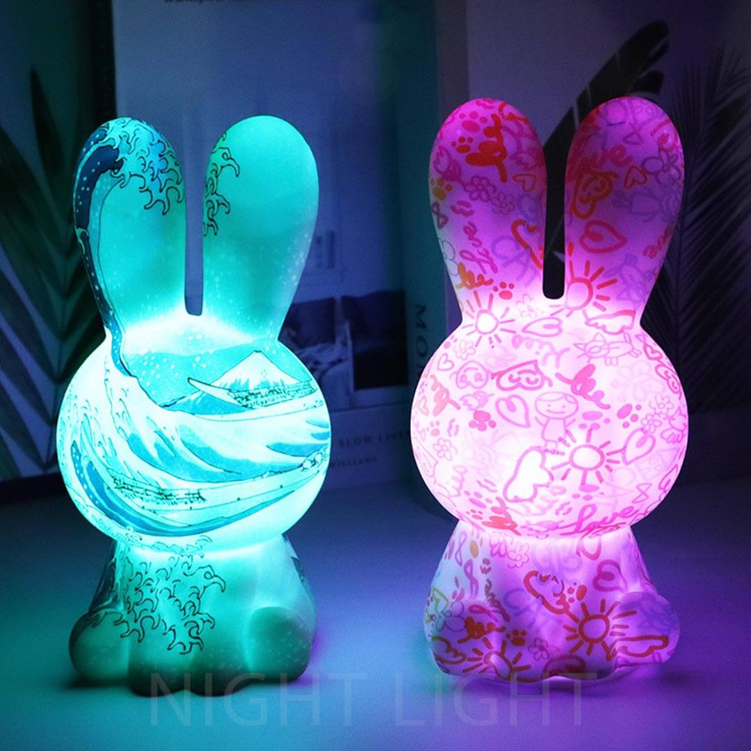 Rainbow Rabbit Night Light