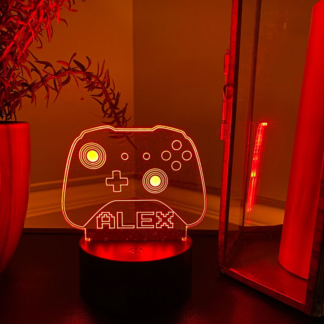 Personalisierte Box Controller 3D-Nachtlicht