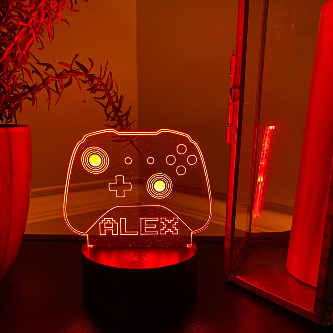 Personalized Box Controller 3D Night Light