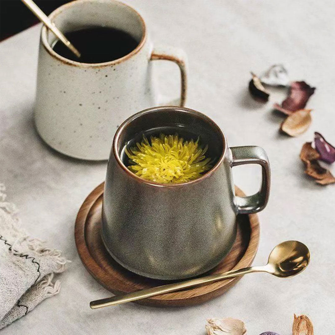 Taza Cerámica Artesanal Hecha A Mano