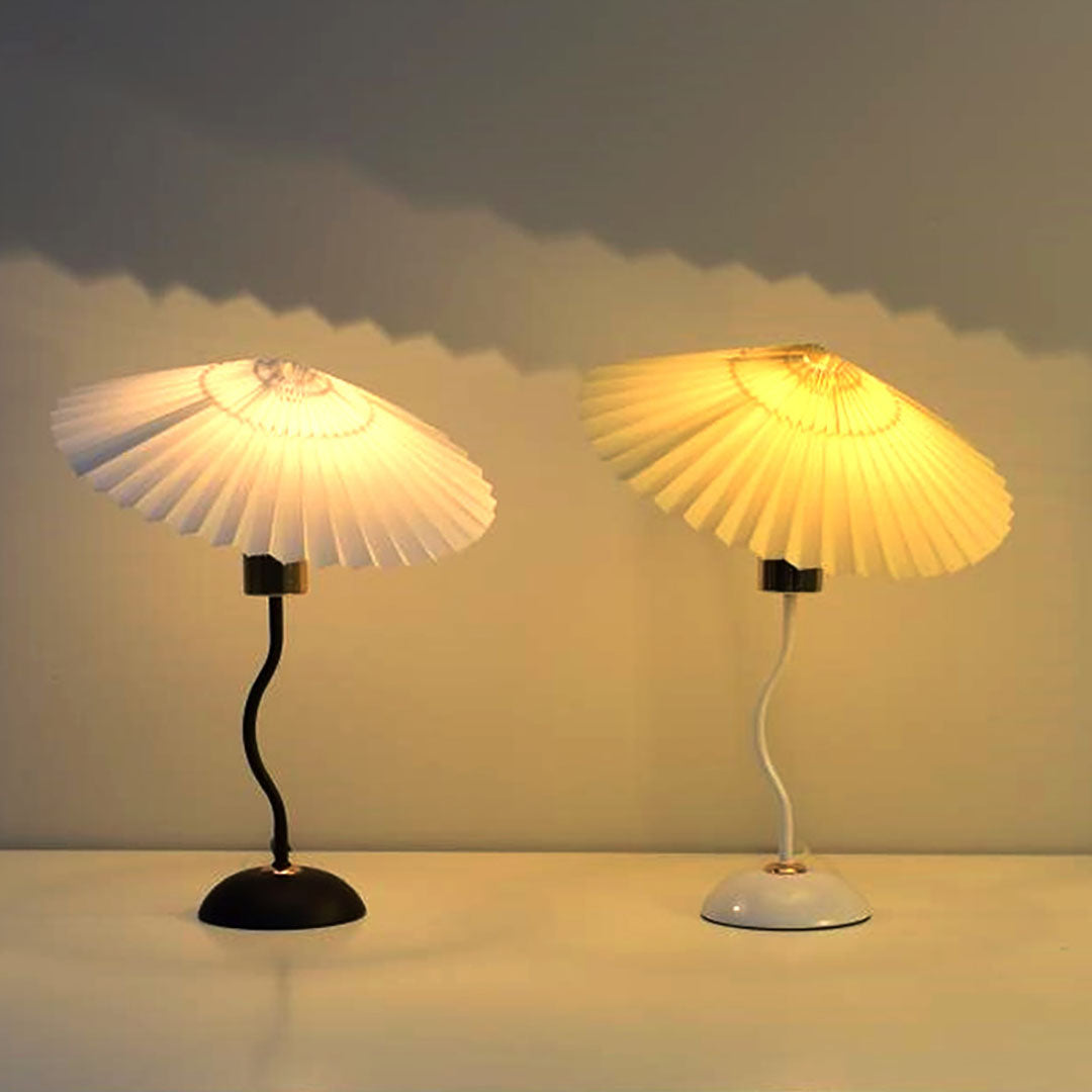 Umbrella Pleated Table Lamp