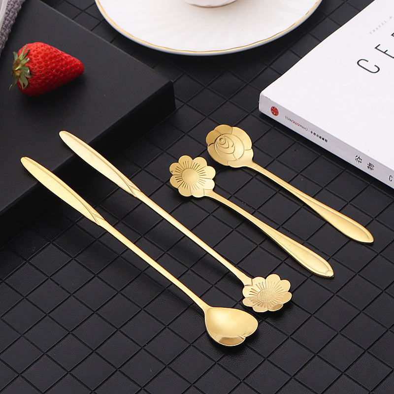 Stainless Steel Coffee Stirring Spoon