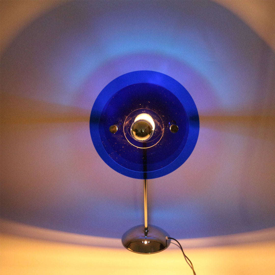 Lampe de projection ambiante en forme d'OVNI/cœur