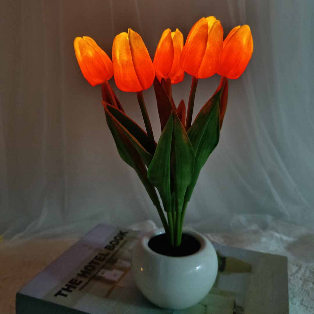 Simulation Tulip LED Lamp