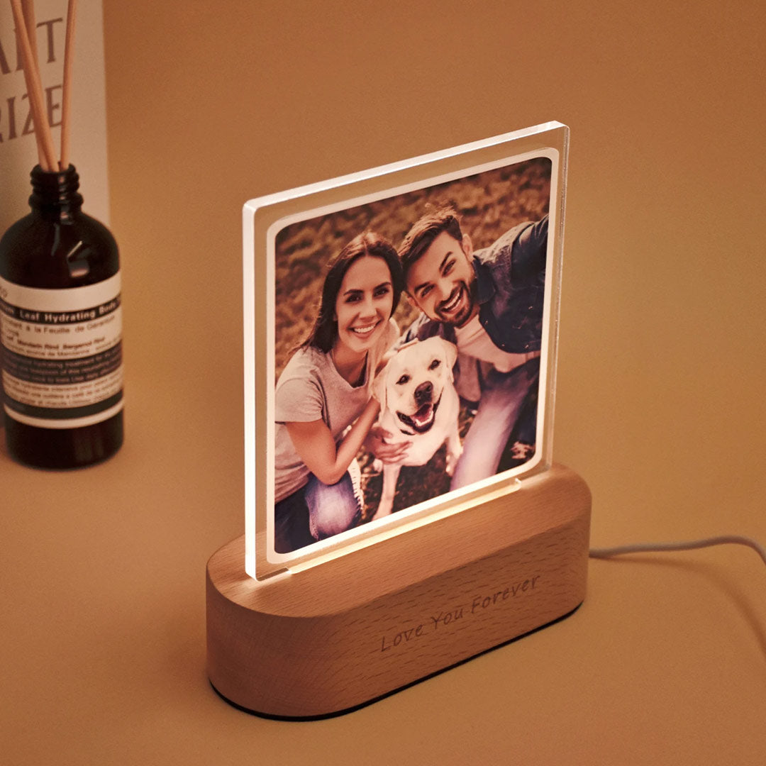 Luz de noche con foto personalizada