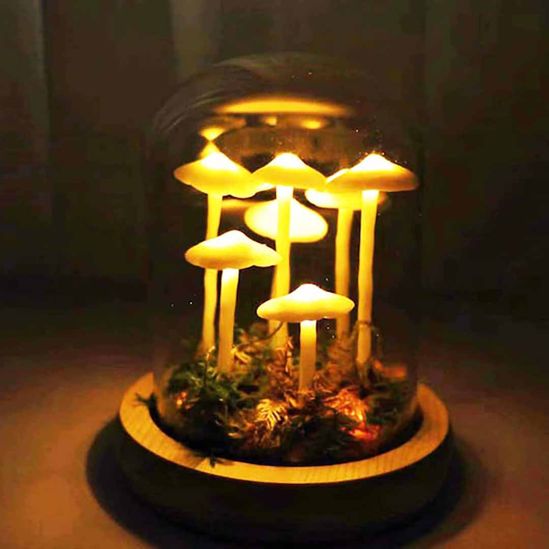 Handmade Mushroom Night Light