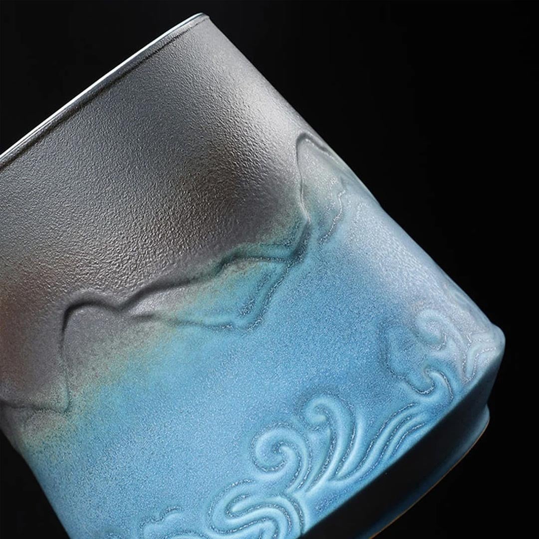 Tasse à thé en céramique avec infuseur