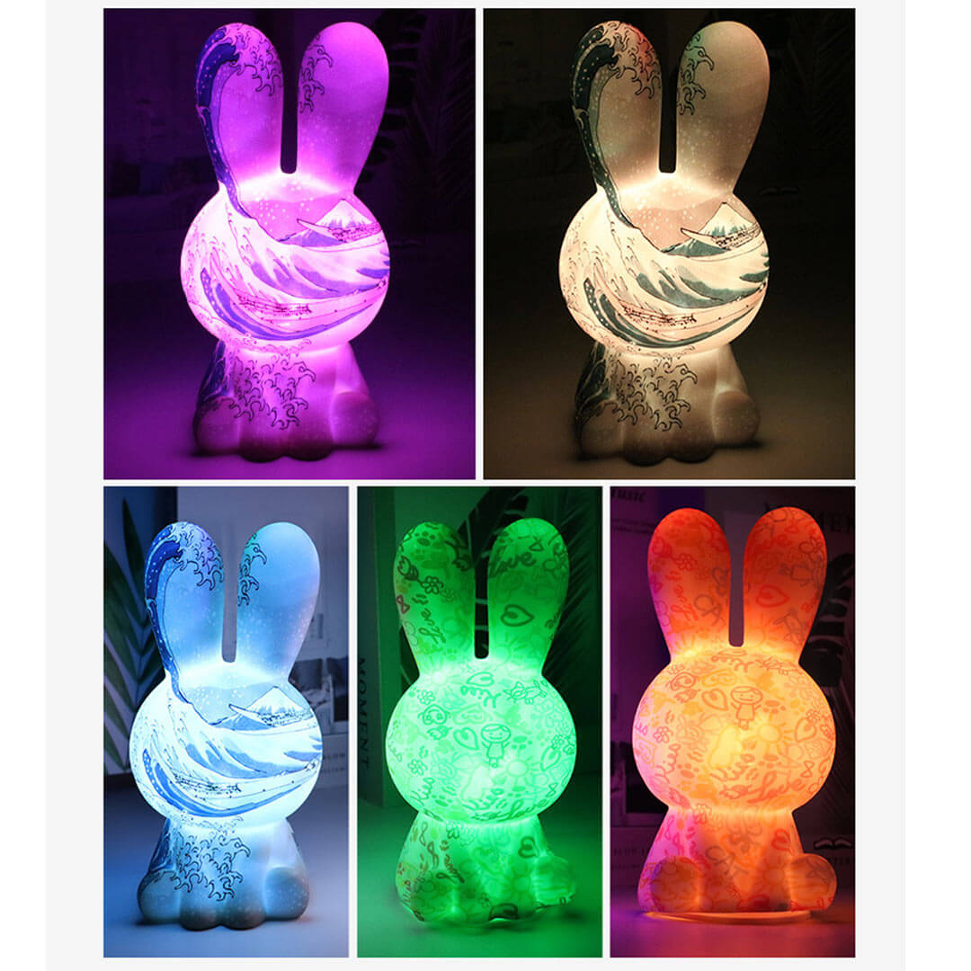 Rainbow Rabbit Night Light