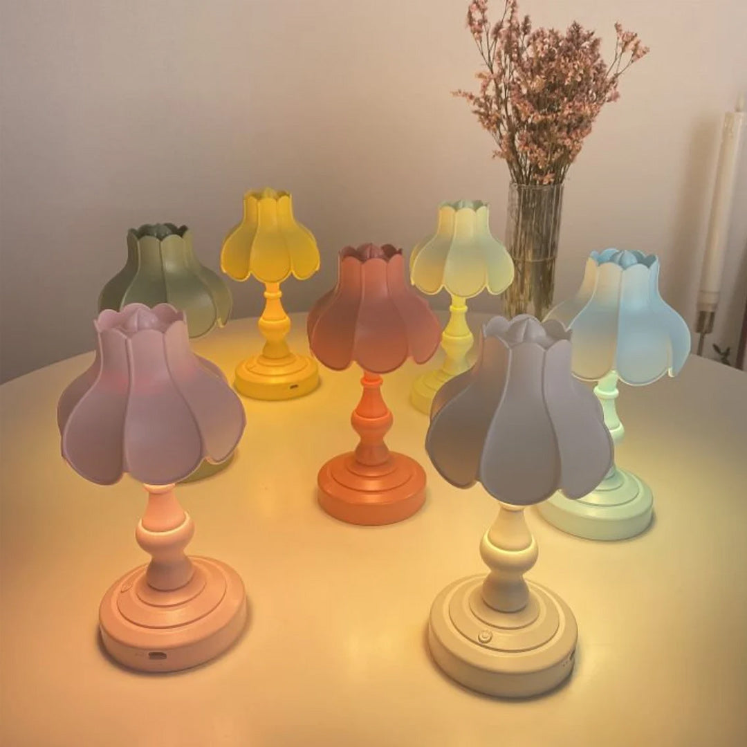 Linda lámpara de mesa vintage