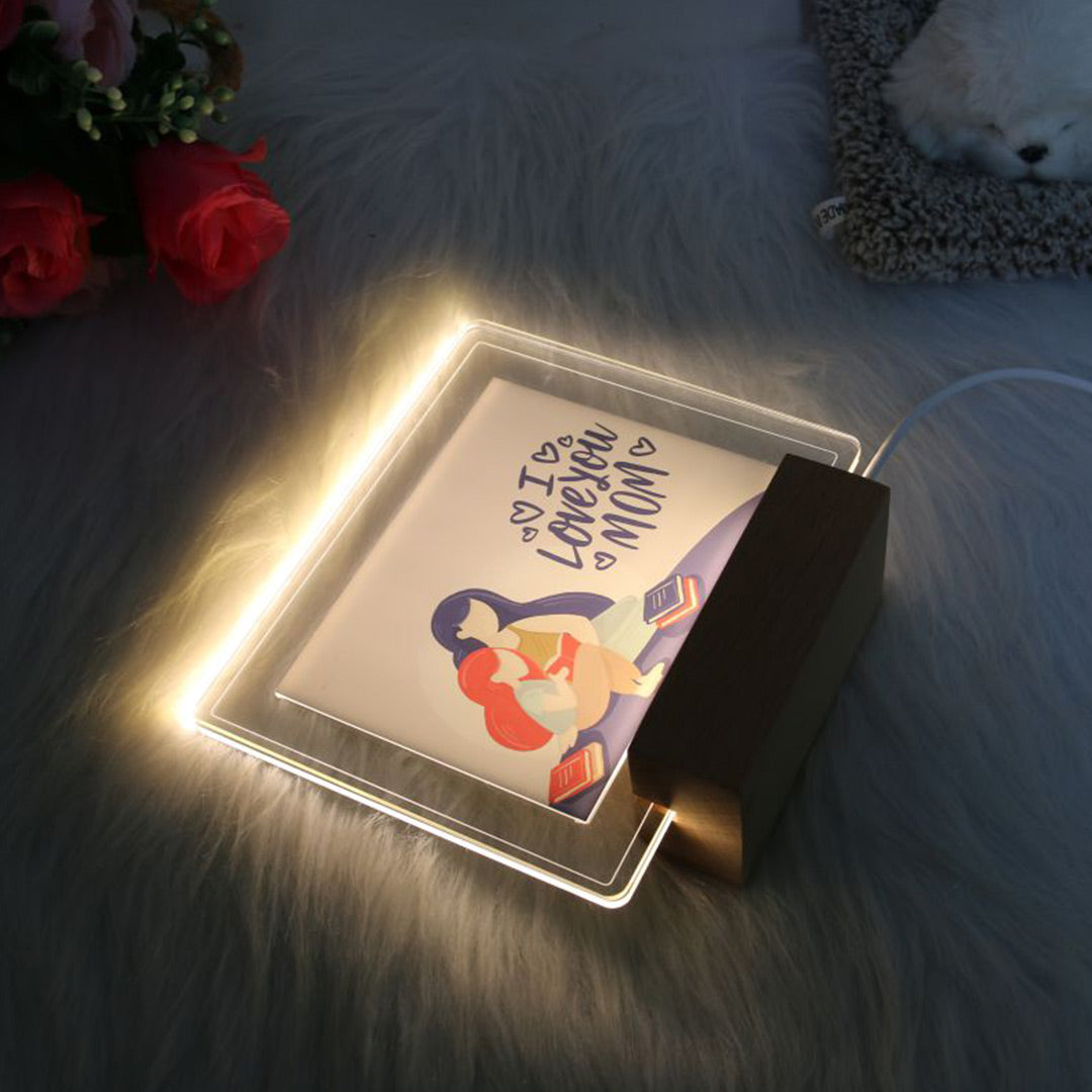 Luz de noche con foto personalizada