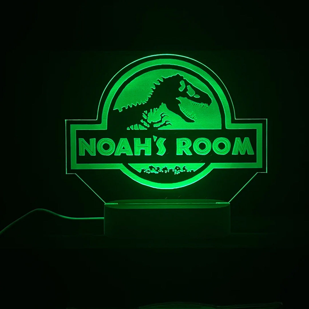 Luce notturna personalizzata Jurassic World