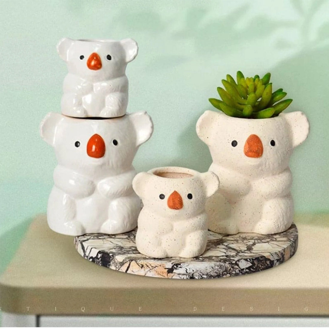 Koala bear Succulent Pot