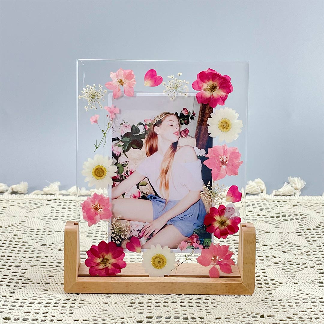 Pressed Flower Photo Frame