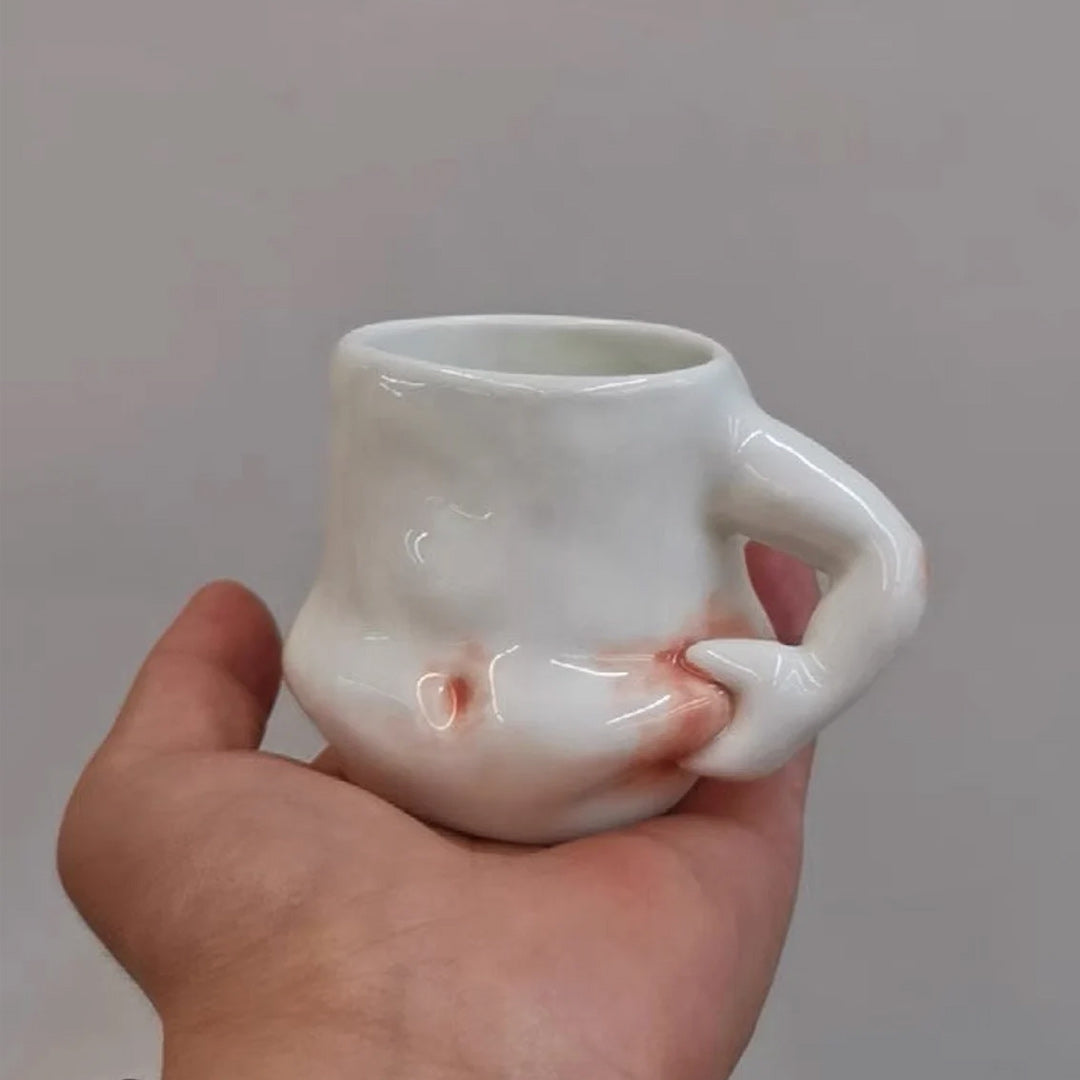 Tazza in ceramica fatta a mano