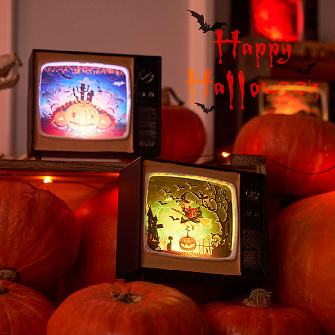 Halloween TV Inspired Lamp