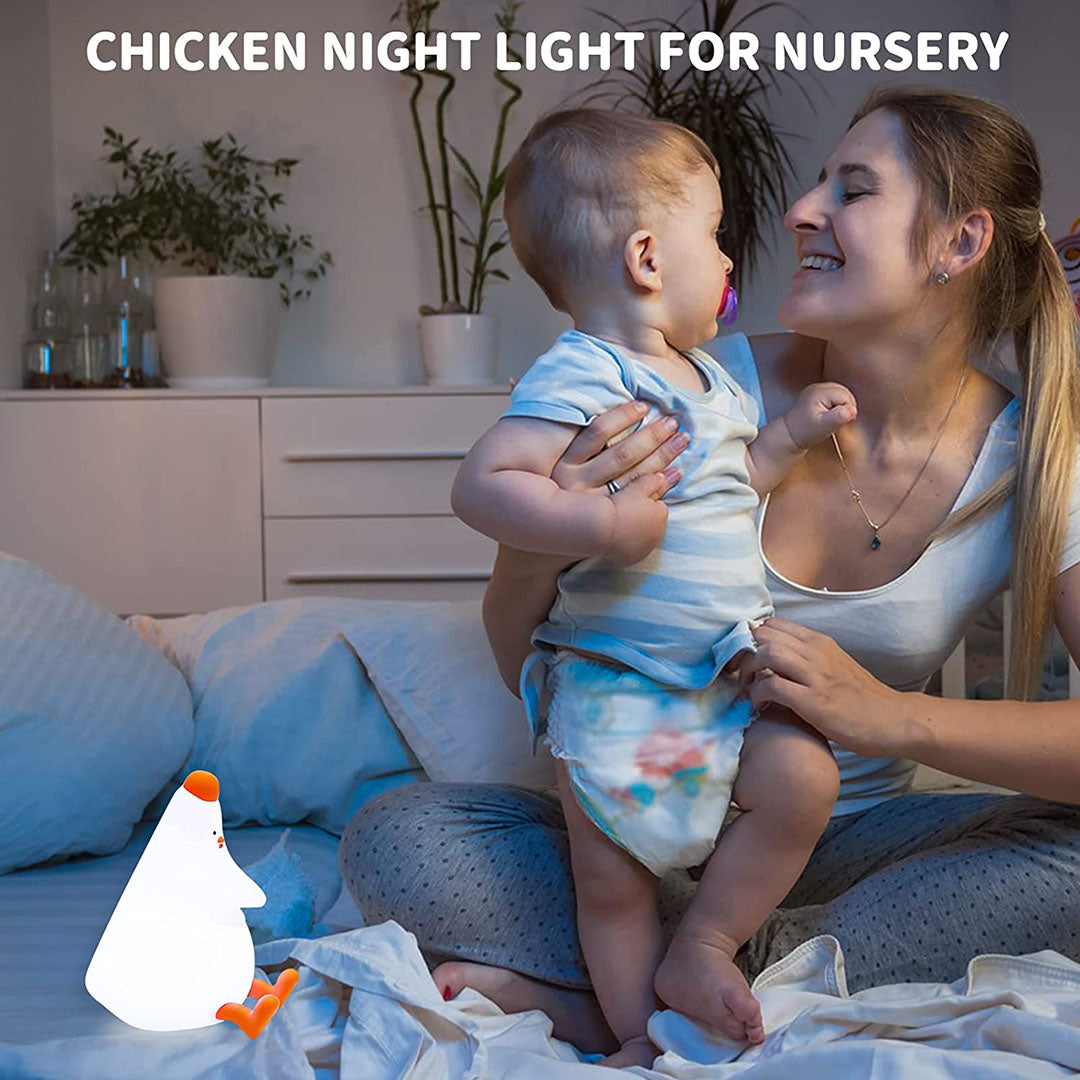 Sitting Chicken Night Light