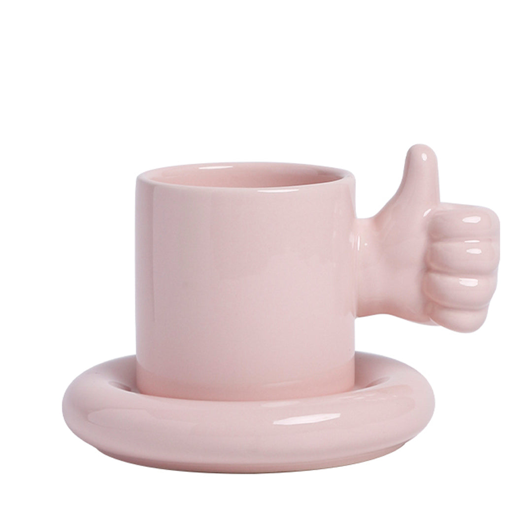 Juego de tazas creativas