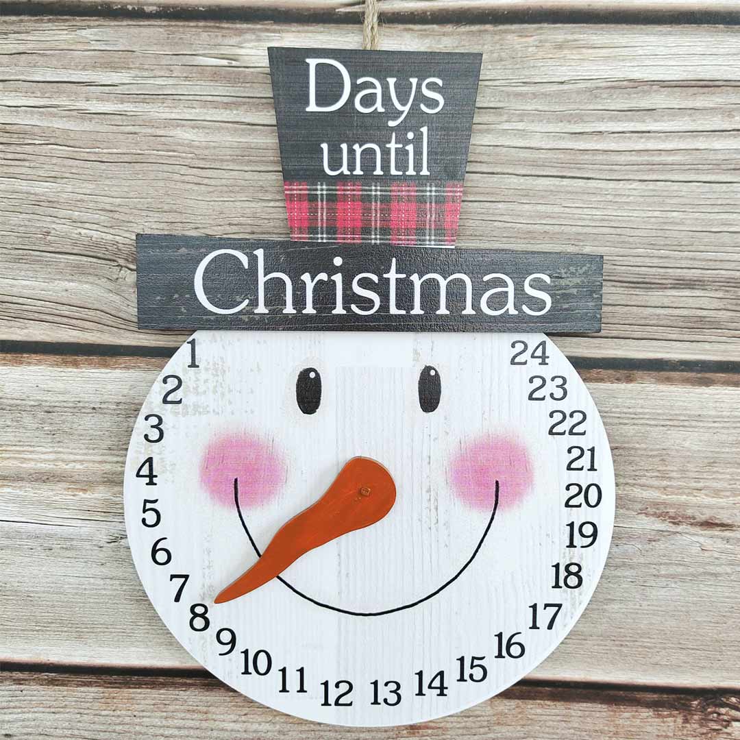 Wooden Creative Countdown Holiday Calendar – feajoy