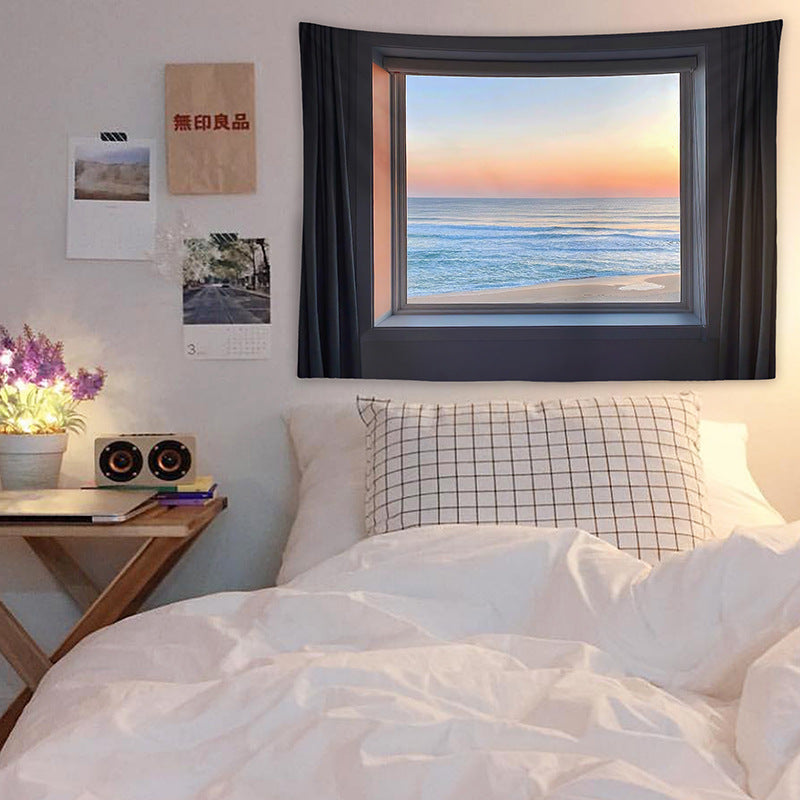 Sea View Bedroom Tapestry