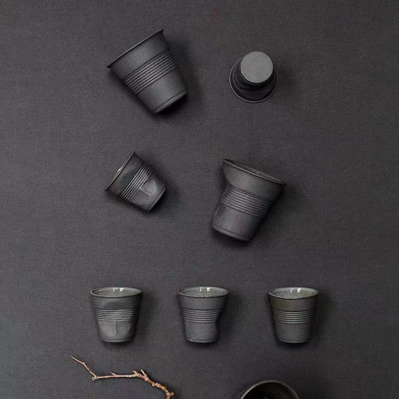 Taza de café/té de cerámica irregular