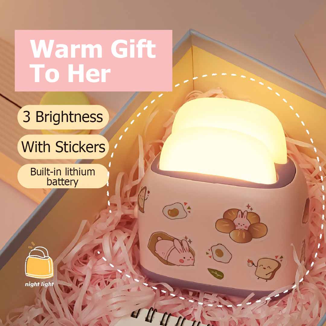 Cute Bread Maker Night Light