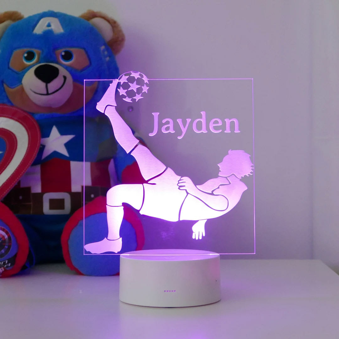 Personalized Football Night Light