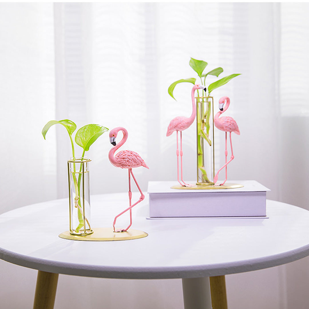 Vase Hydroponique Flamingo