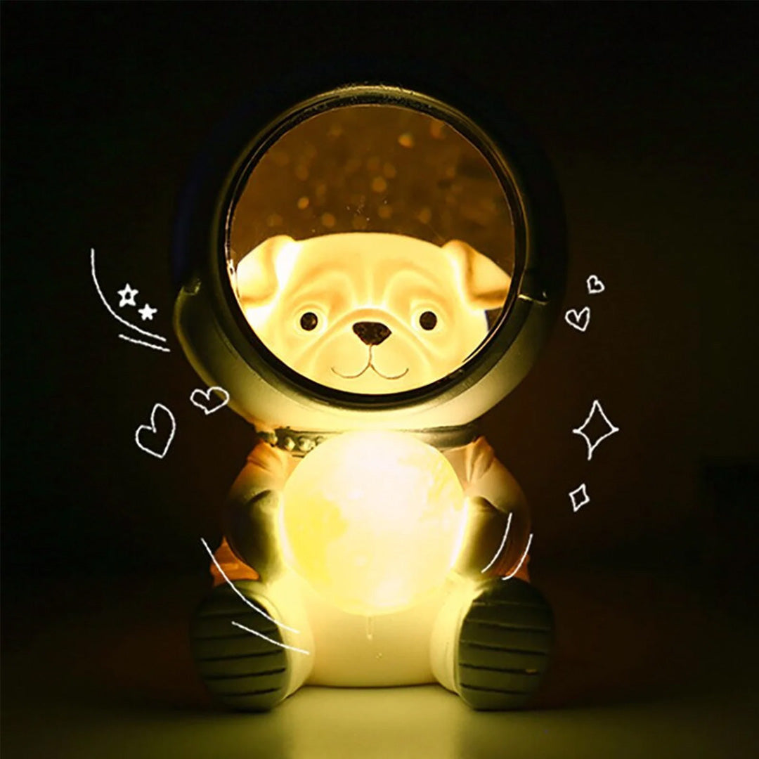 Lindo Animal Astronauta Luces Nocturnas