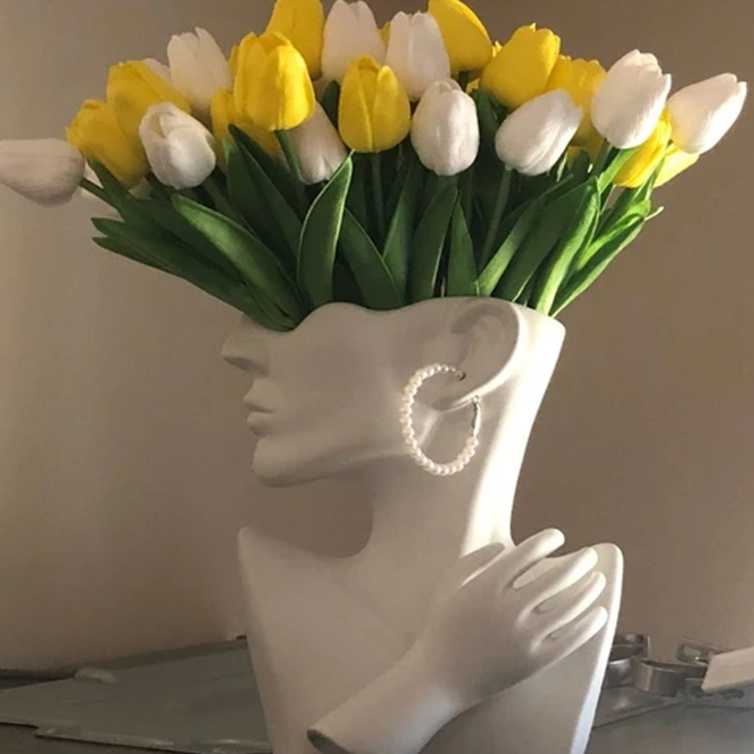 Lady Portrait Vase