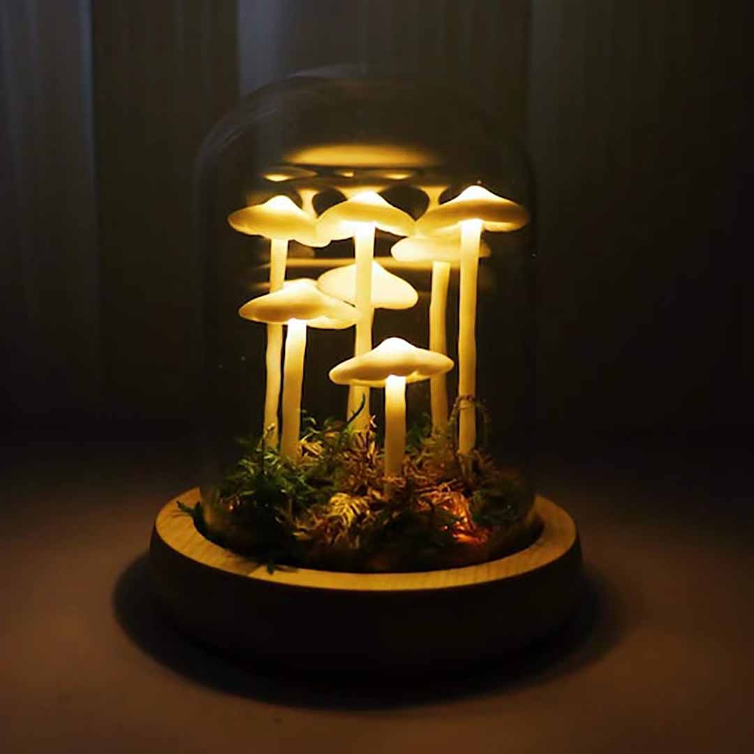 Handmade Mushroom Night Light