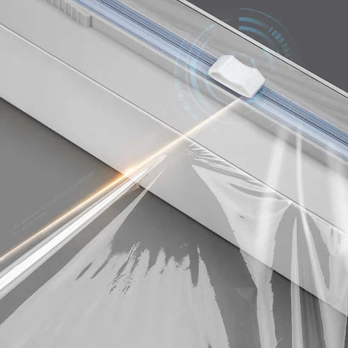 Plastic Wrap Dispenser With Cutter