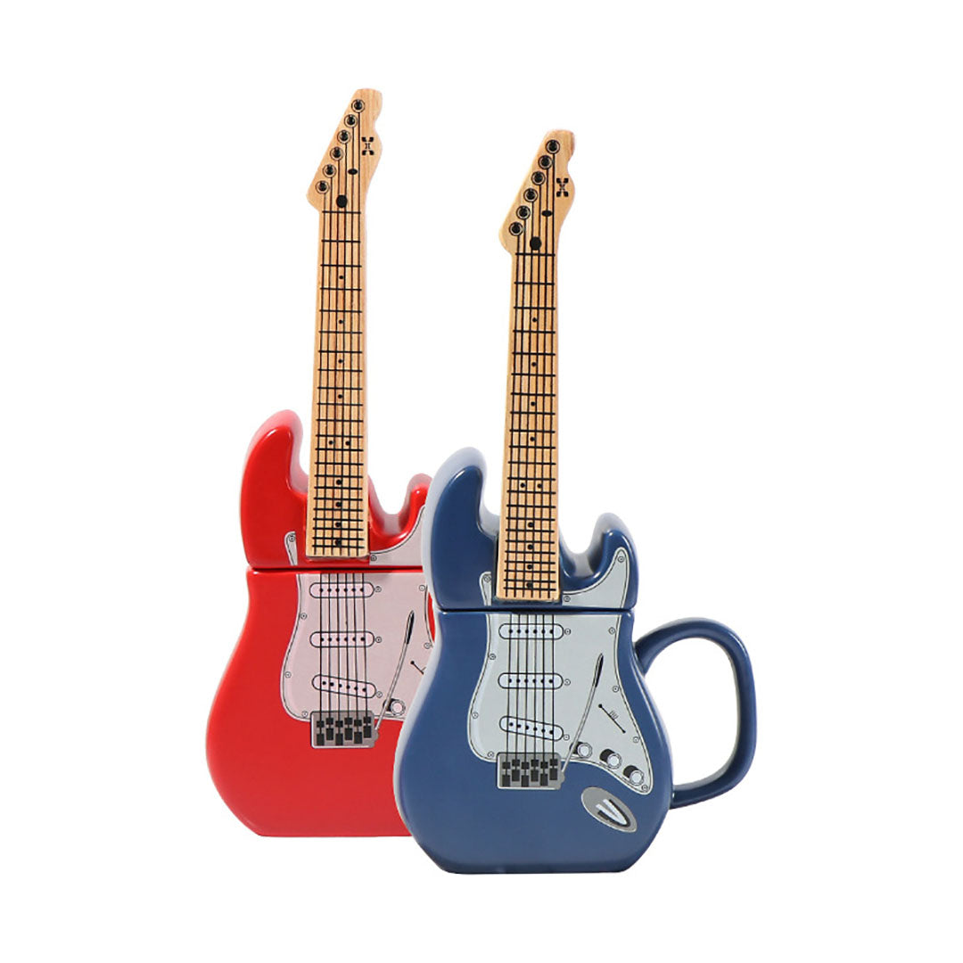 Kreative 3D-Gitarren-Kaffeetasse