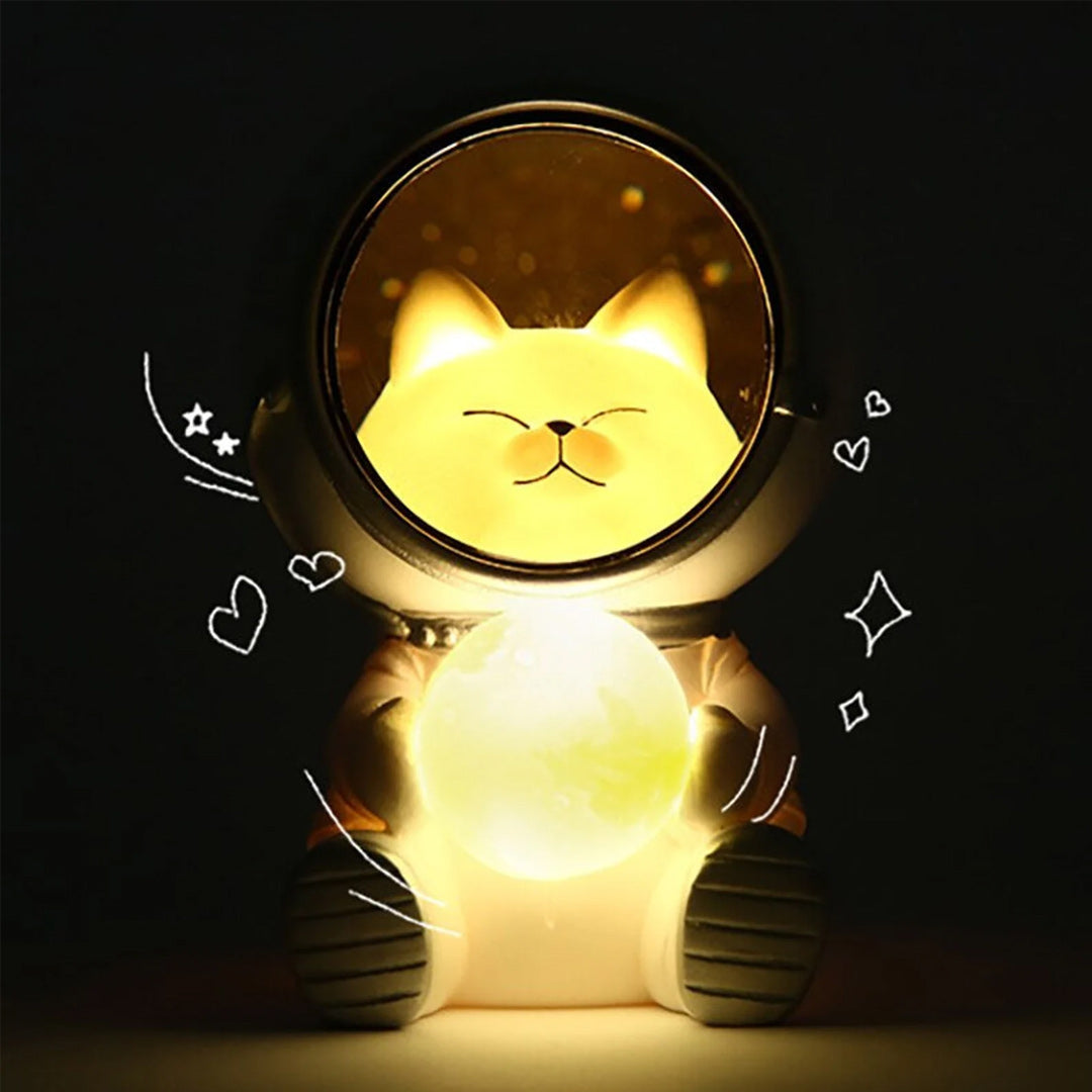 Cute Animal Astronaut Night Lights