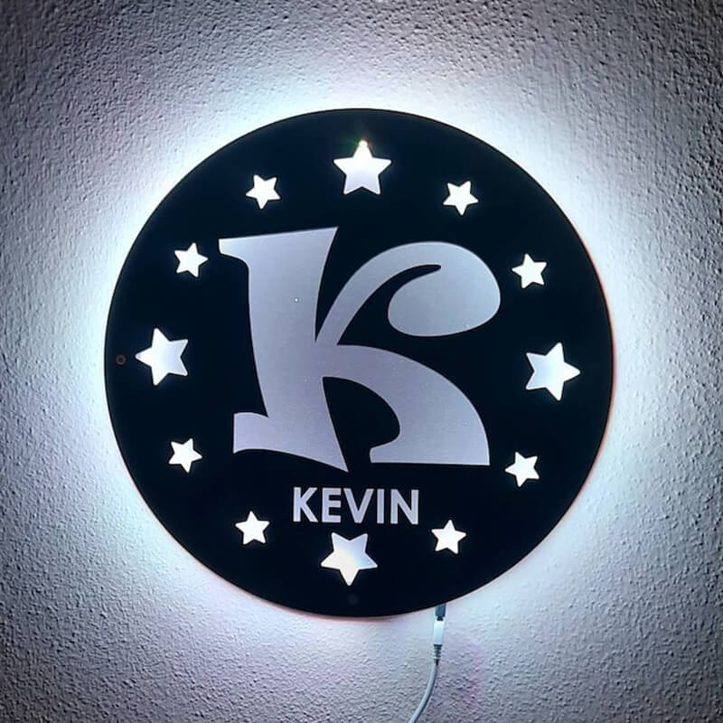 Personalized Name Letter Night Light