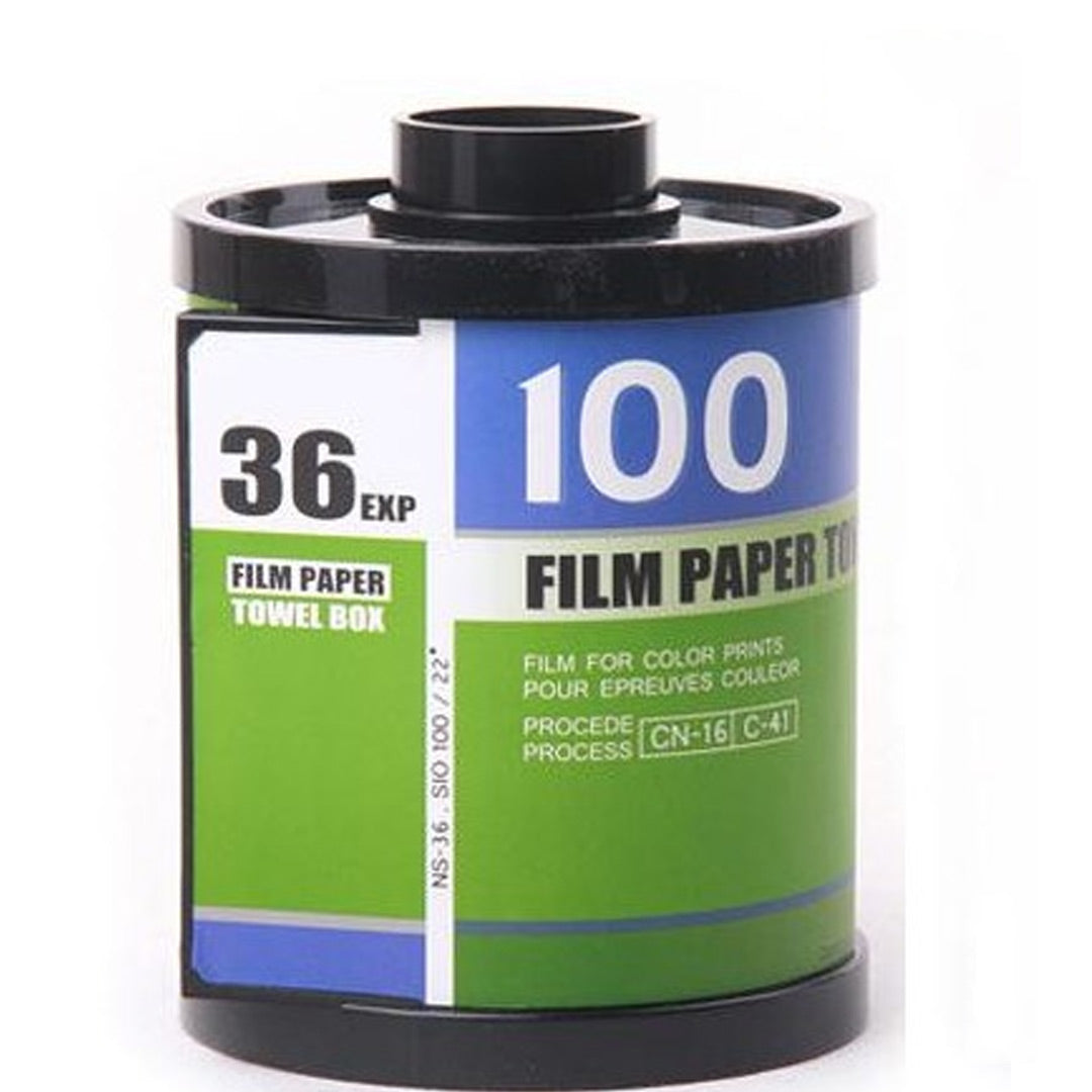 Porte-papier de soie en rouleau de film vintage