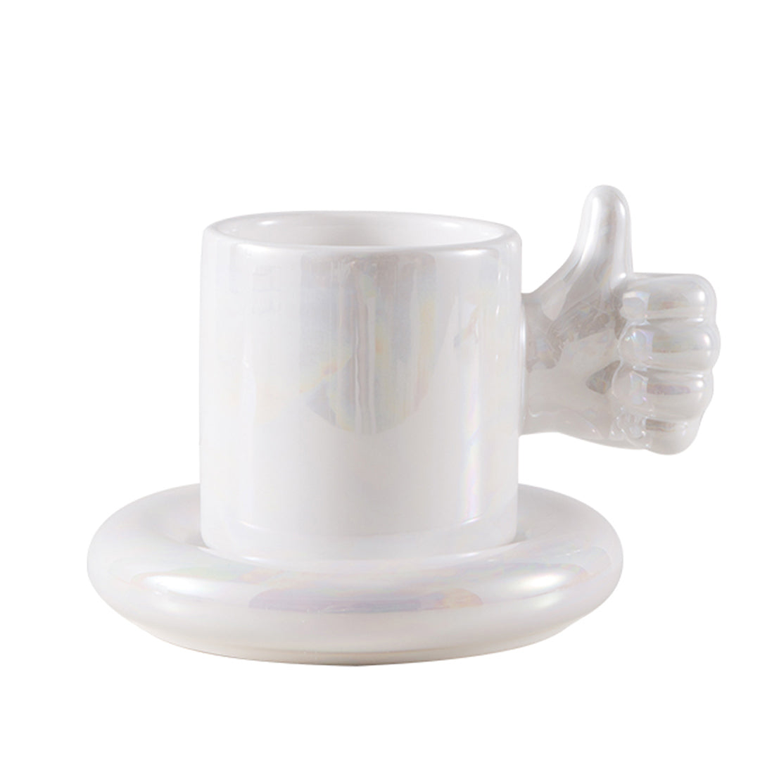 Juego de tazas creativas