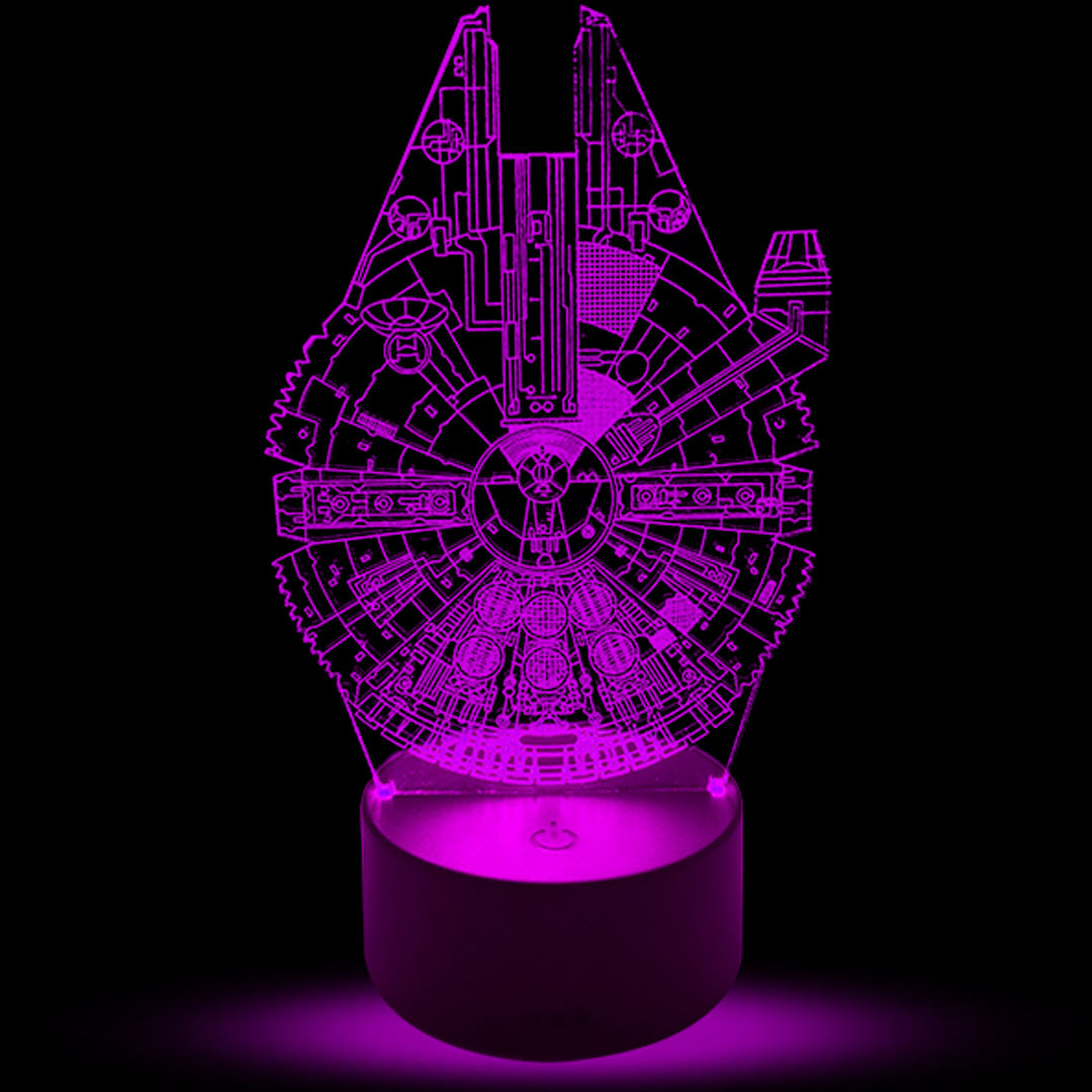 Lampe Illusion 3D Dinosaure