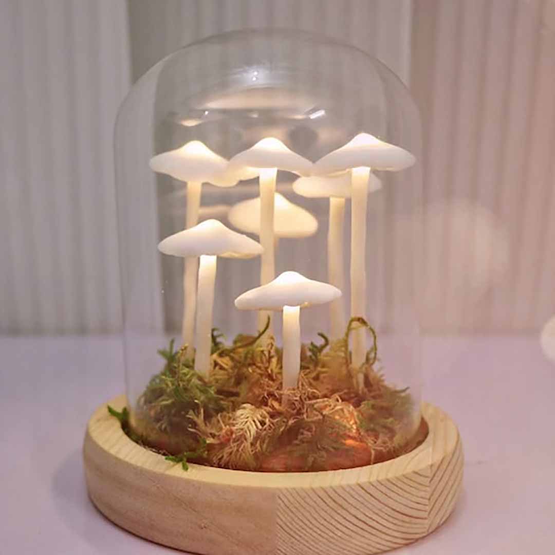 Handmade Mushroom Night Light