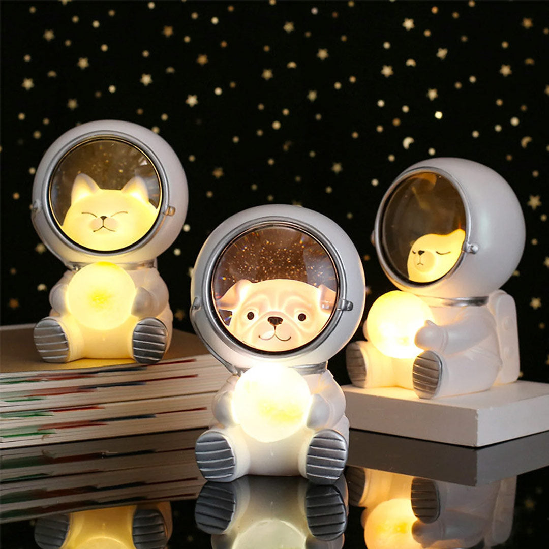 Cute Animal Astronaut Night Lights