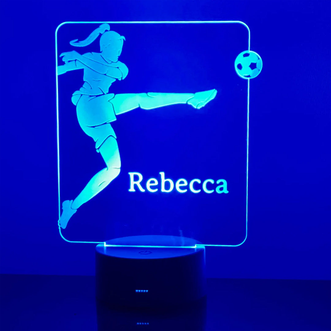 Personalized Football Night Light