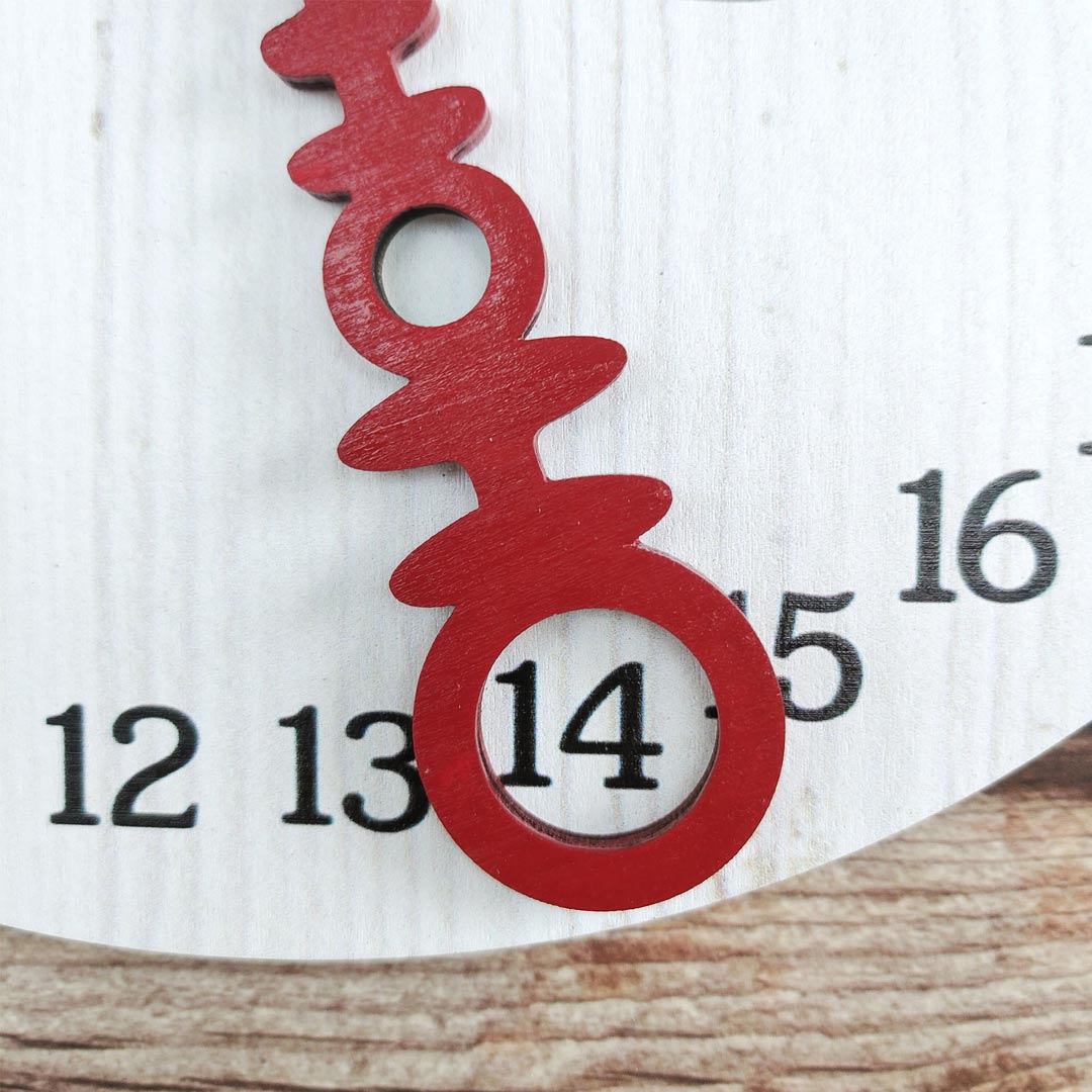 Wooden Creative Countdown Holiday Calendar