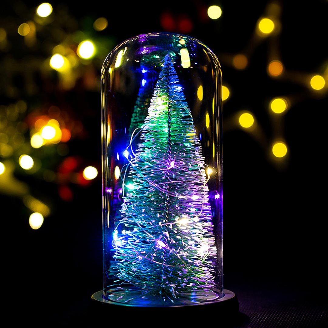 Luce Led Albero Di Natale - FATTA A MANO