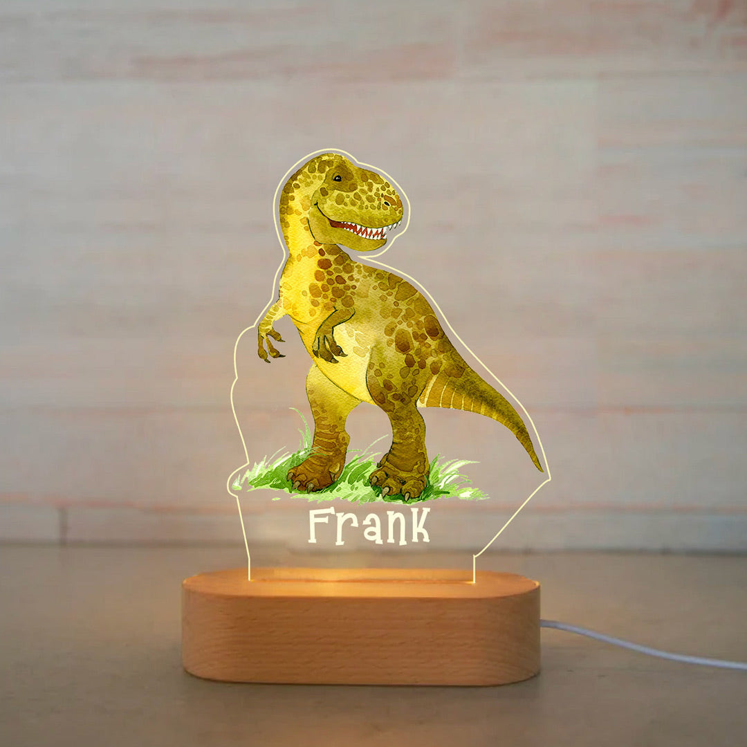 Personalized Dinosaur Night Lights