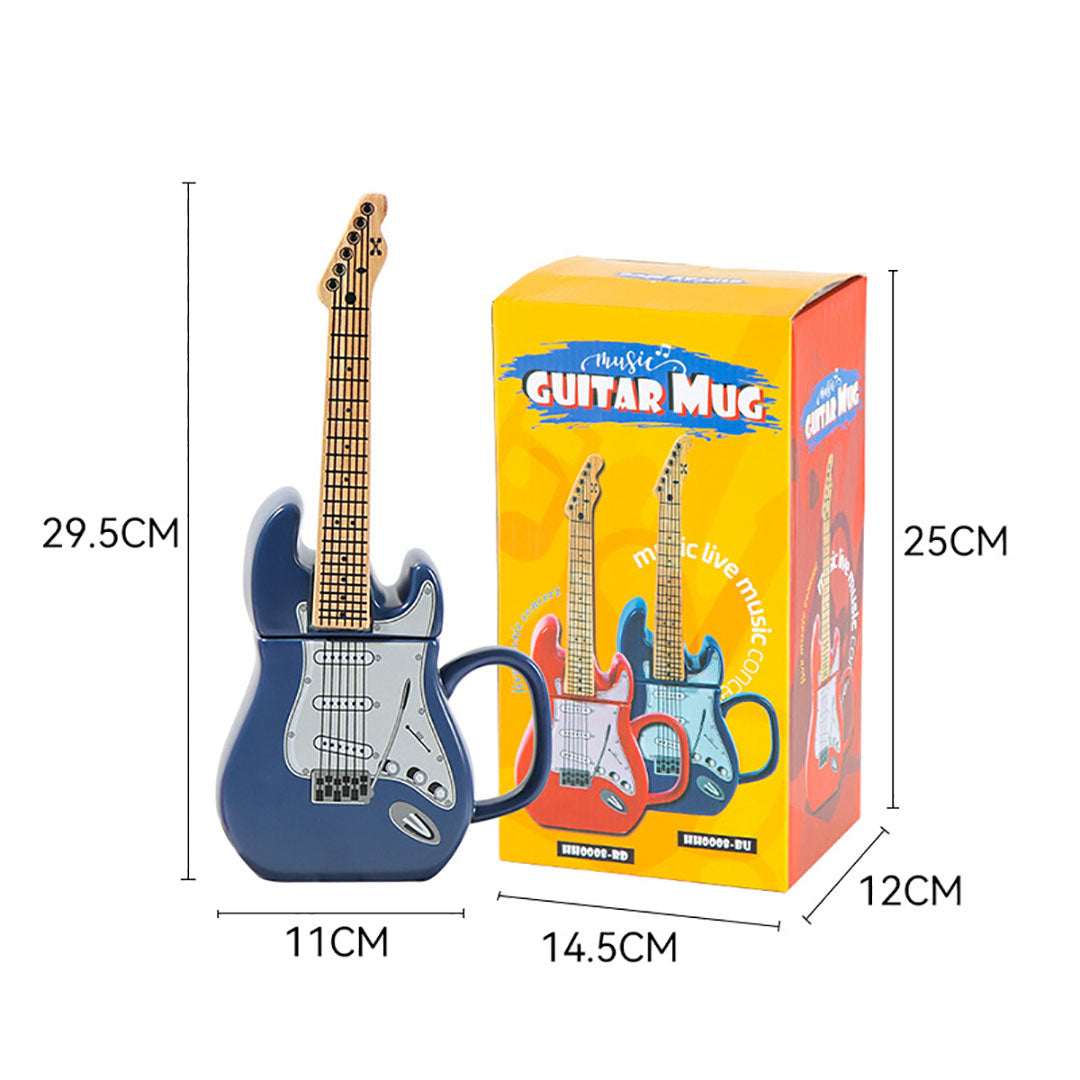 Kreative 3D-Gitarren-Kaffeetasse