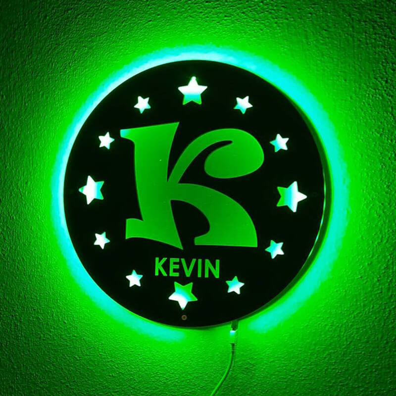 Personalized Name Letter Night Light