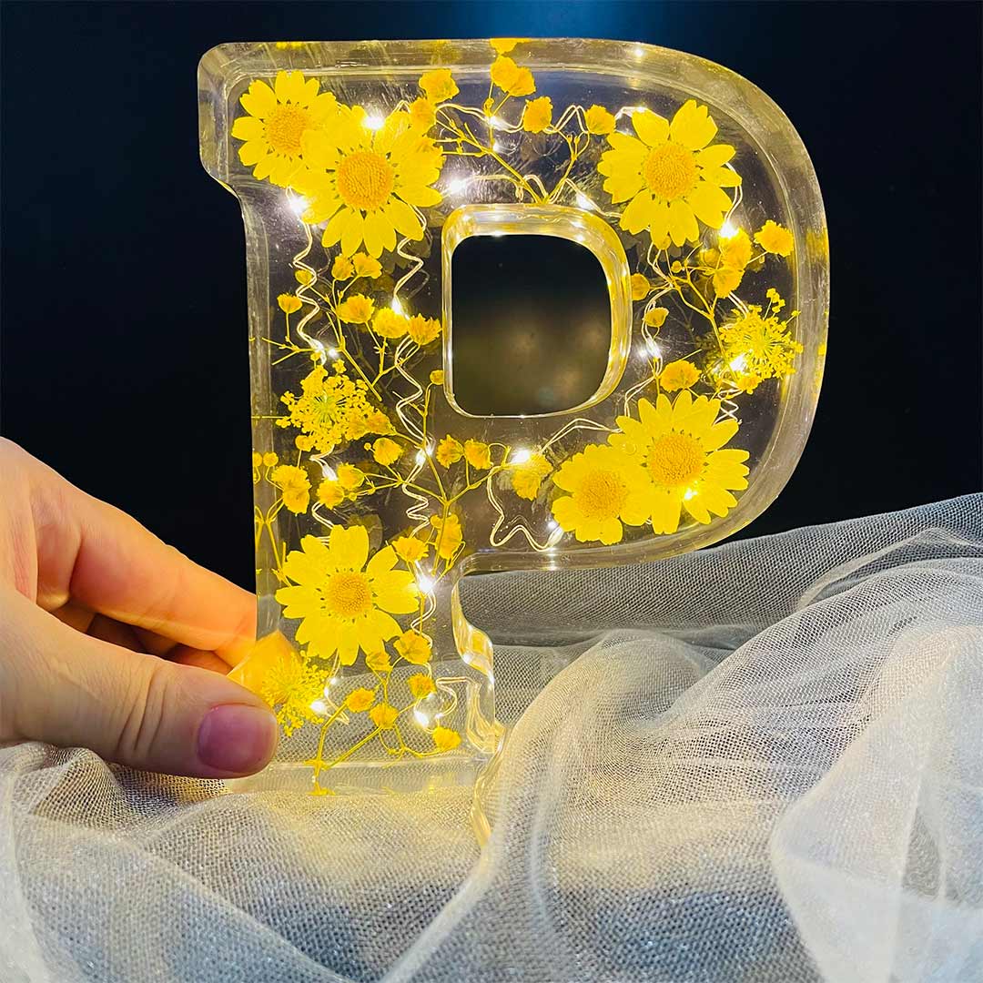 Custom Large Letter Night Light-Handmade