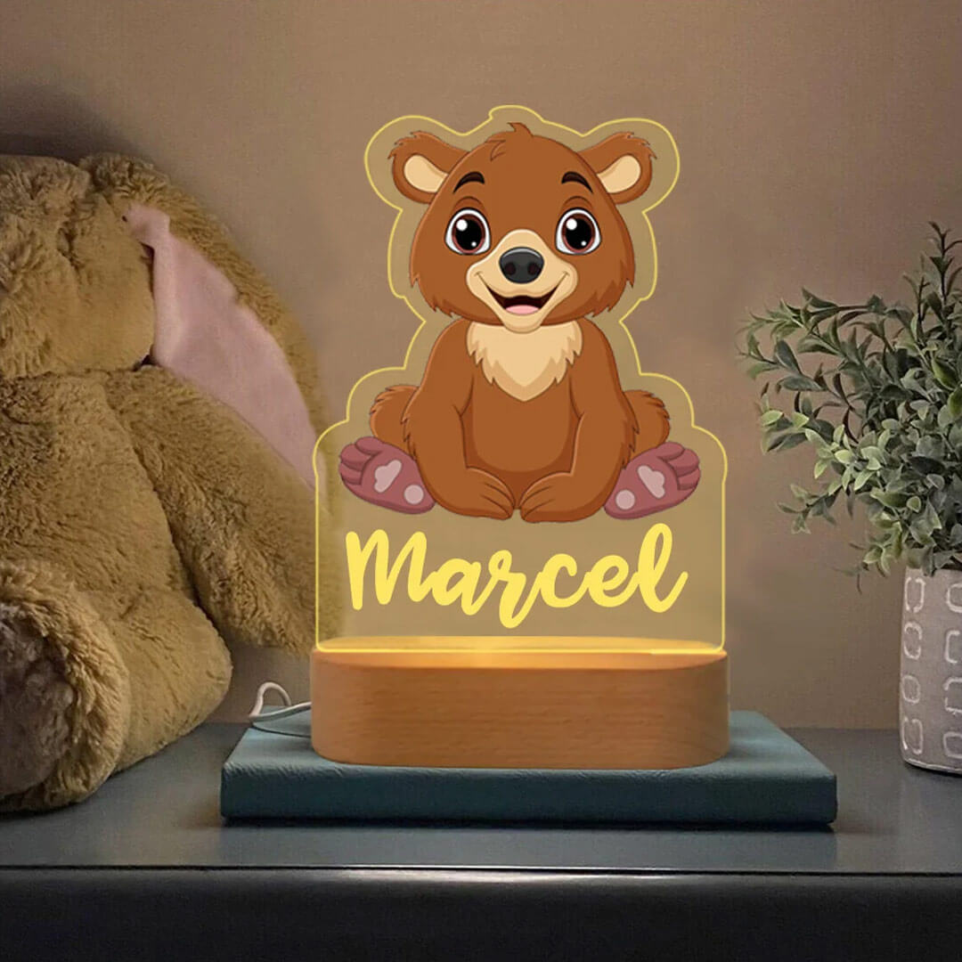 Benutzerdefinierte bunte Nachtlichter